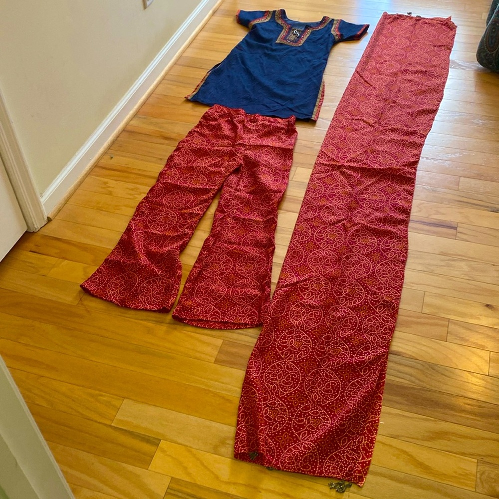 Red Navy 3 Piece XS Set